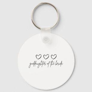 Chaveiro Afilhada Minimalista Da Noiva Casamento Combinando