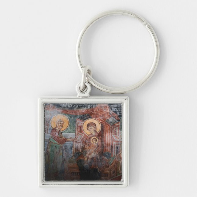 Chaveiro Afrescos da Igreja Sérvia do século XIV, 2 (Frente)