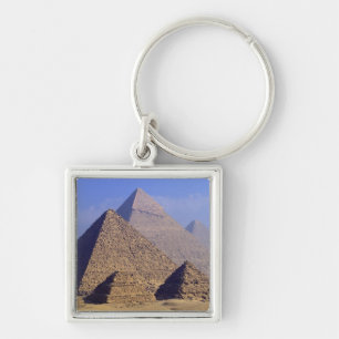Chaveiro África, Egito, Cairo, Gizé. Grandes pirâmides