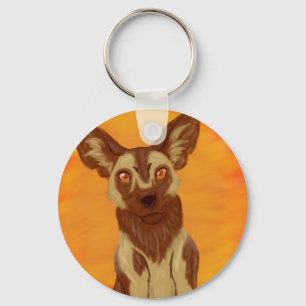 Chaveiro African Wild Dog