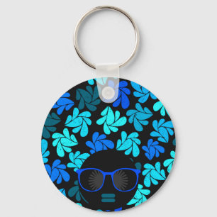 Chaveiro Afro Diva Azul