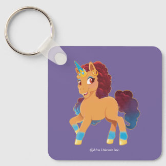 Chaveiro Afro Unicorn | Divino Prancing