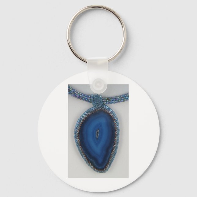 Chaveiro Agate Azul (Frente)