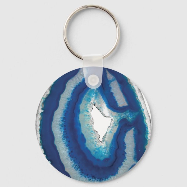 Chaveiro Agate Azul (Frente)