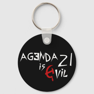 Chaveiro Agenda 21 da Foice e Martelo é Malvada