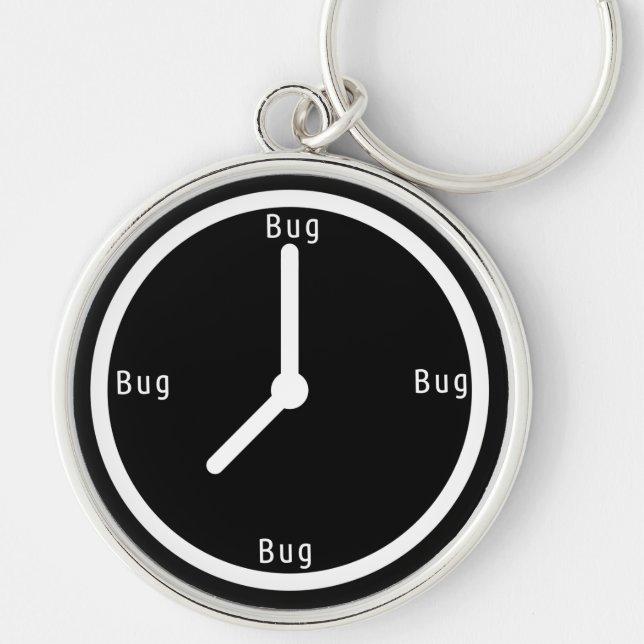 Chaveiro Agendamento Diário de Nerdy para Programadores de  (Frente)