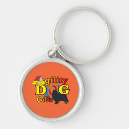 Chaveiro Agilidade de Collie Rough