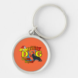 Chaveiro Agilidade do german shepherd