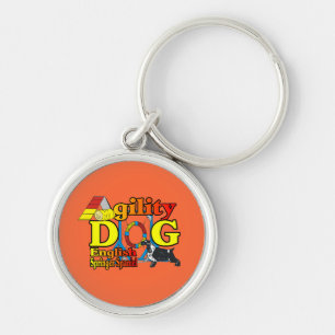 Chaveiro Agilidade Inglesa do Springer Spaniel