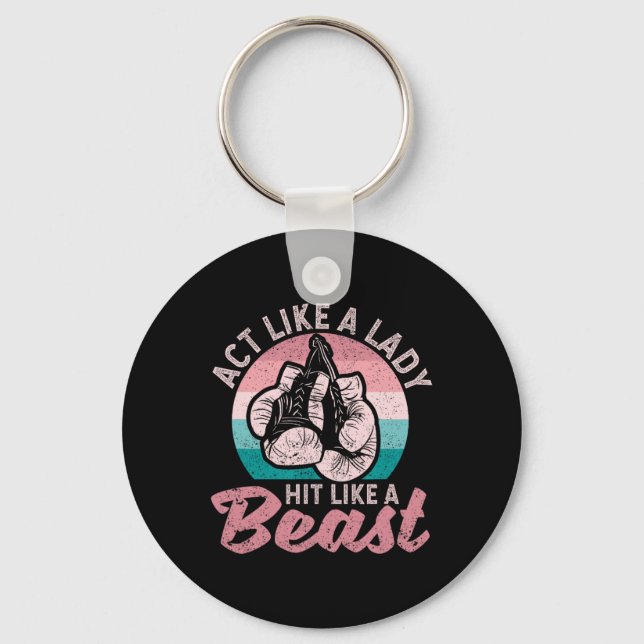Chaveiro Agir Como Uma Senhora Atingida Como Uma Besta Engr (Frente)