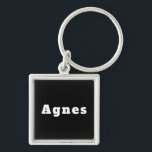 Chaveiro Agnes<br><div class="desc">Schlüsselanhänger mit Namen Agnes</div>