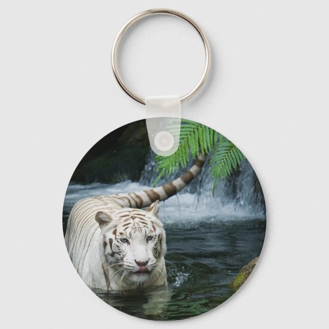 Chaveiro Água branca Tigre (Frente)