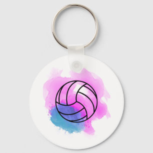 Chaveiro Aguarela do voleibol