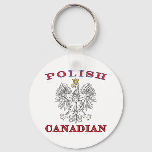 Chaveiro Águia Branca Polonesa Canadiana