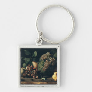 Chaveiro Ainda vida com uvas e romã