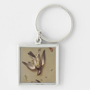 Chaveiro Ainda vida dos pássaros e das cerejas inoperantes,