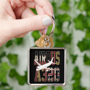 Chaveiro Airbus a320 Jetliner. Vintage European Flags