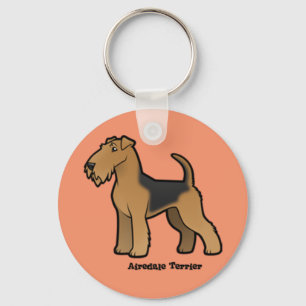 Chaveiro airedale terrier