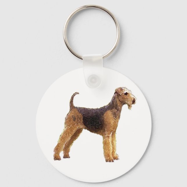 Chaveiro Airedale Terrier (Frente)