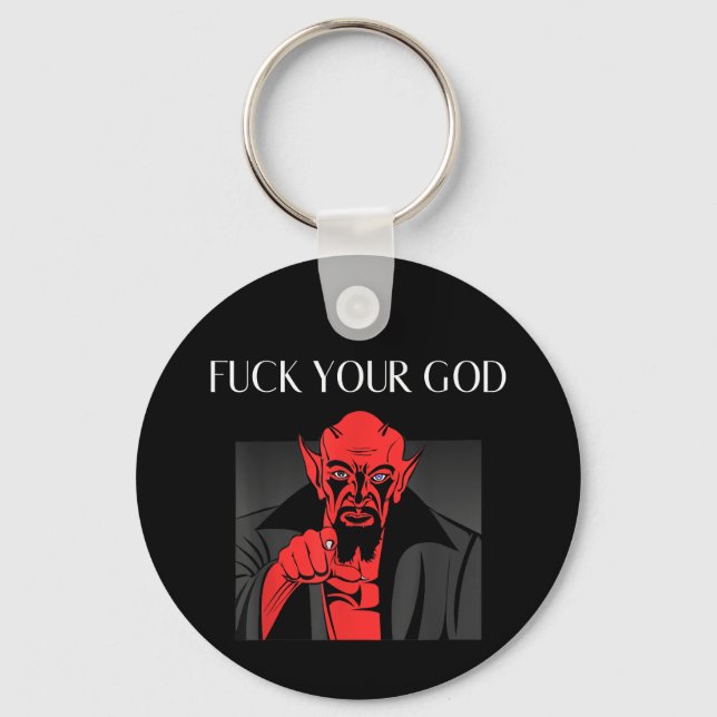 Chaveiro Aist Goat Satã Baphomet GIft (Frente)