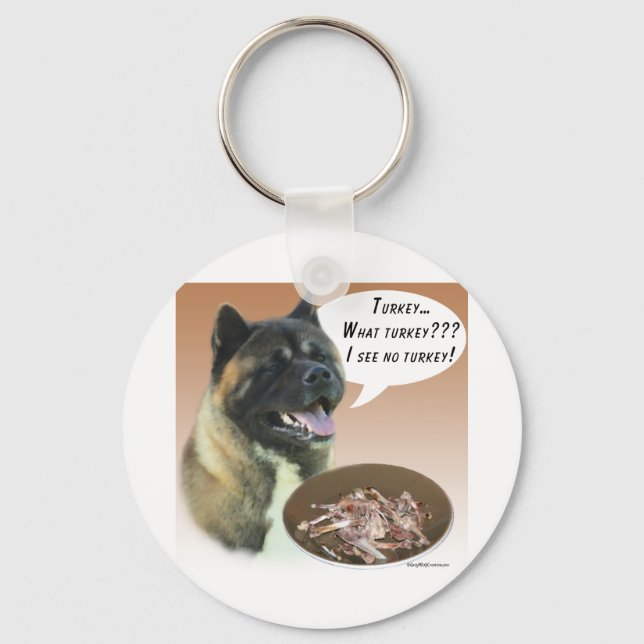 Chaveiro Akita Turkey (Frente)