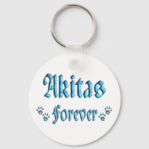 Chaveiro Akitas para sempre