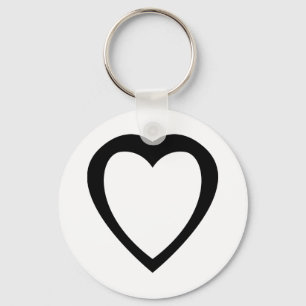 Chaveiro Akoma   Símbolo de Paciência e Tolerância Branca