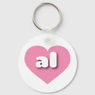 Chaveiro Alabama Solid Pink Heart - amor