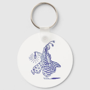 Chaveiro Aladdin e sua lâmpada elétrica