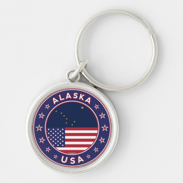 Chaveiro Alasca, Estados Unidos (Frente)