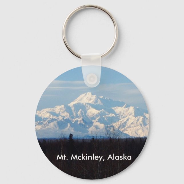 Chaveiro Alaska, Mt Mckinley, Denali, Talkeetna, (Frente)