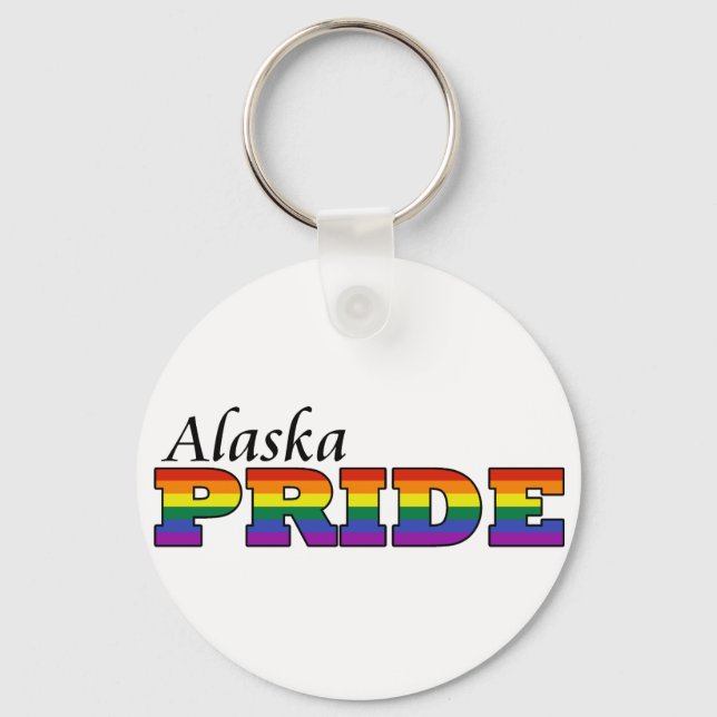 Chaveiro Alaska Pride (Frente)