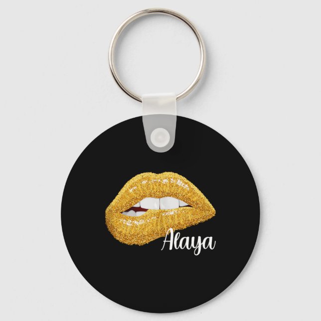 Chaveiro Alaya - Presente Primeiro Nome Sem Mangas (Frente)