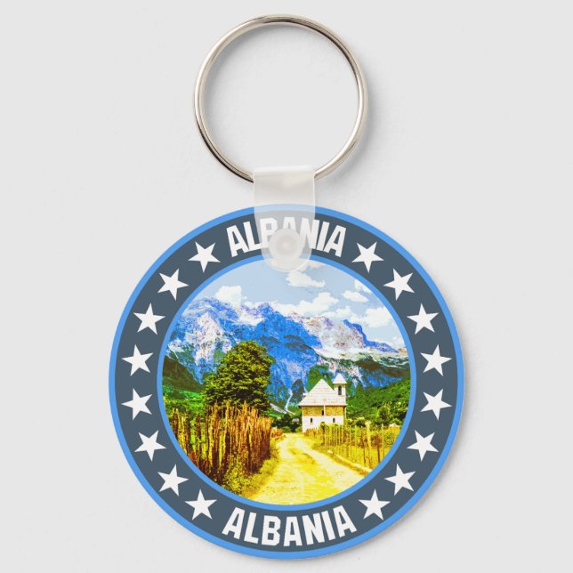 Chaveiro Albânia (Frente)