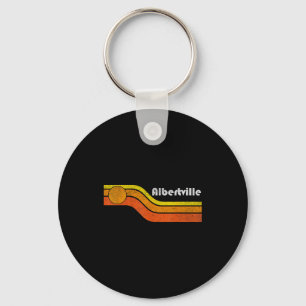 Chaveiro Albertville - Roupas Gráficas Vintage Homens Mulhe