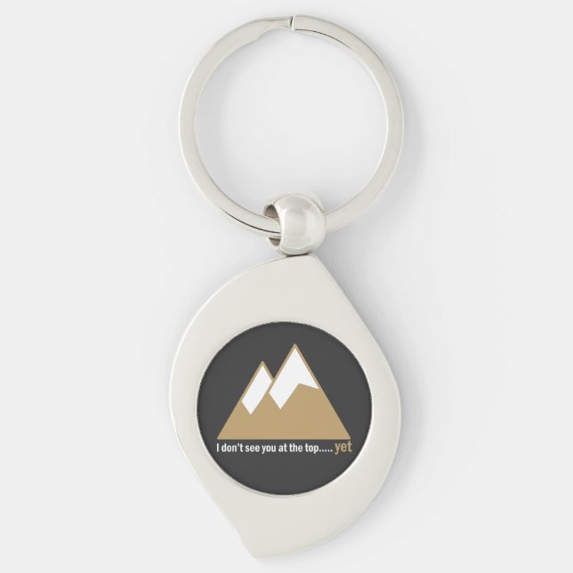 Chaveiro Alcançar Novas Alturas: A Subida para o Sucesso (Frente)