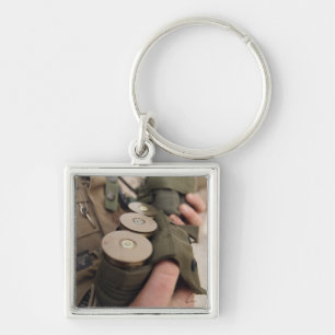 Chaveiro Alças dos berços marinhos de granadas de 40 mm