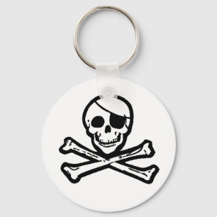 Chaveiro alegre do pirata de Roger
