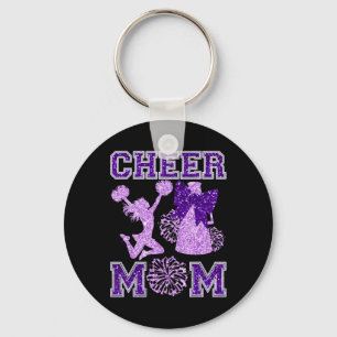 Chaveiro Alegre Mãe Mamãe Arco Esporte Cheerleader Cheerlea