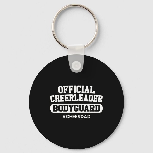 Chaveiro Alegre Pai Chefe Oficial dos Cheerleaders Guarda-C (Frente)