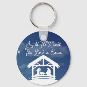 Chaveiro Alegria ao Mundo Natal Religioso Natividade