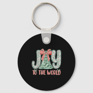 Chaveiro Alegria Para O Mundo Jesus Natal Cristão Xmas Tr