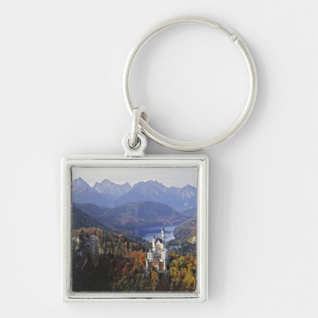 Chaveiro Alemanha, Baviera, Castelo de Neuschwanstein. Rei (Frente)