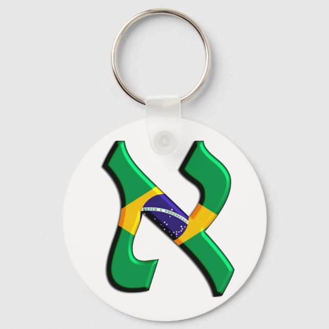 Chaveiro Aleph Brasil (Frente)