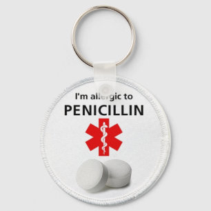 Chaveiro Alergia da penicilina