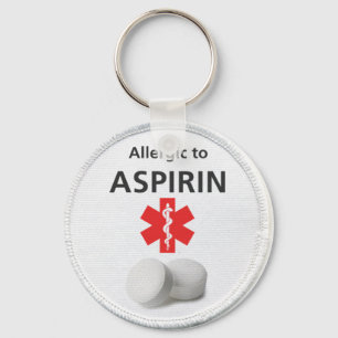 Chaveiro Alergia de Aspirin