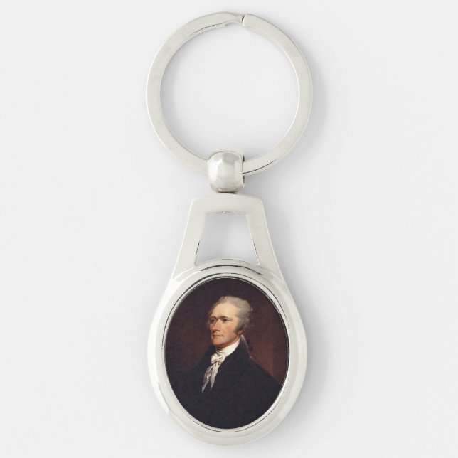 Chaveiro Alexander Hamilton Fundador & Artigos Federalistas (Frente)