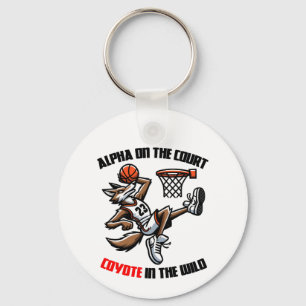 Chaveiro Alfa na corte Coyote na Selvagem