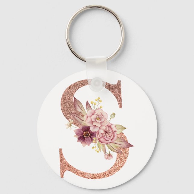 Chaveiro Alfabeto S (Frente)