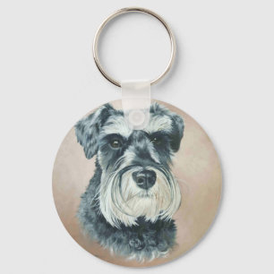 Chaveiro Alfie - schnauzer diminuto